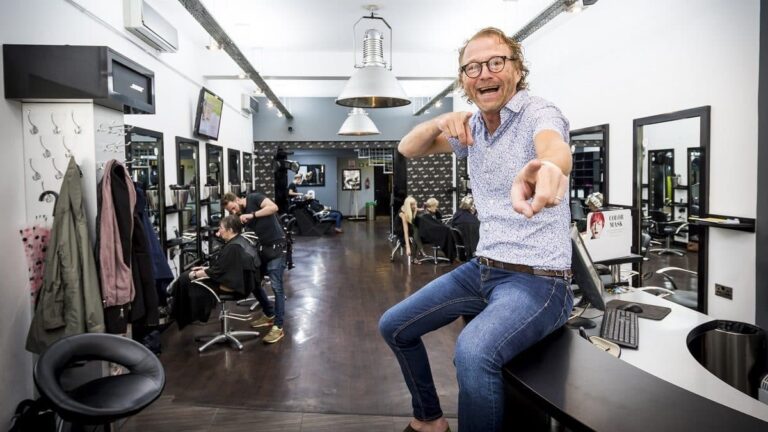 Bob along to Nigels Cutting Shop on historic Town Hall Street - cropped Nigel
