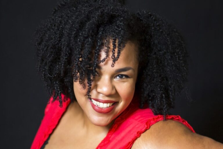 Desiree’s Coming Early! to Darwen Library Theatre - Red Dress Cropped e1569518035623