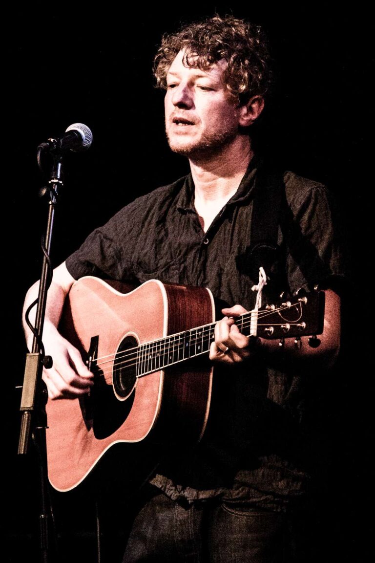 Cast Frontman John Power Stripped Back Acoustic Performance at Darwen Library Theatre - John Power original