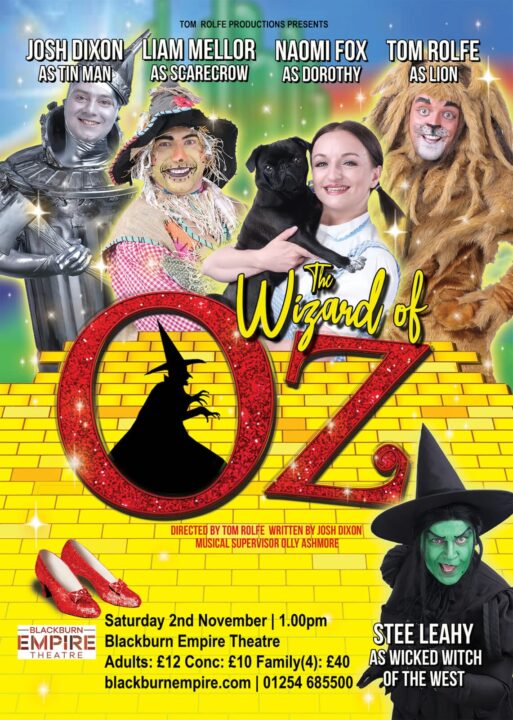 The Wizard of Oz at Blackburn Empire Theatre - Wizard of Oz New Poster sm scaled
