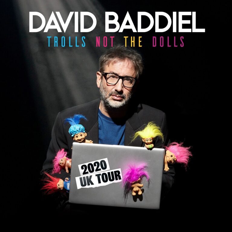 David Baddiel brings ‘Trolls: Not The Dolls’ To Blackburn - DB a3 title