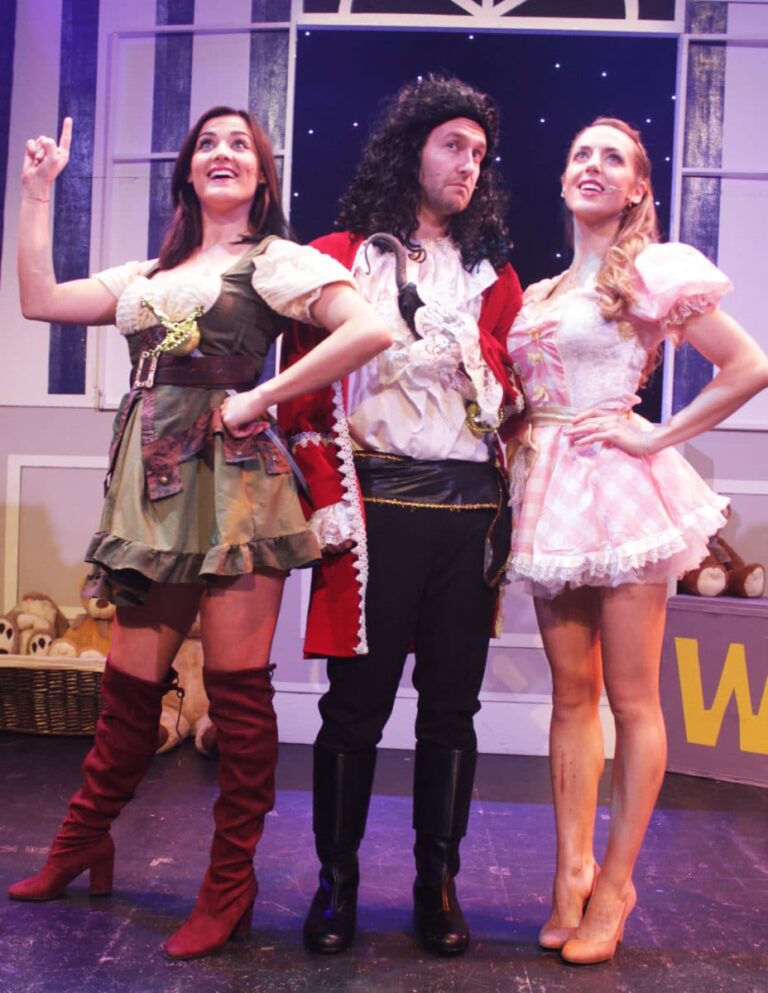 The Cheeky Panto that's strictly for Adults - Peter Hook and Windy in Adult Panto Peter Panties scaled e1580155155363
