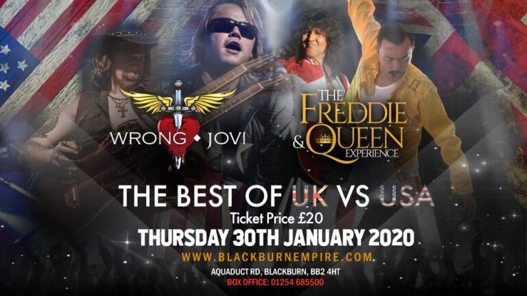 Who Will Bite the Dust? Wrong Jovi vs the Freddie and Queen Experience - wrong jovi