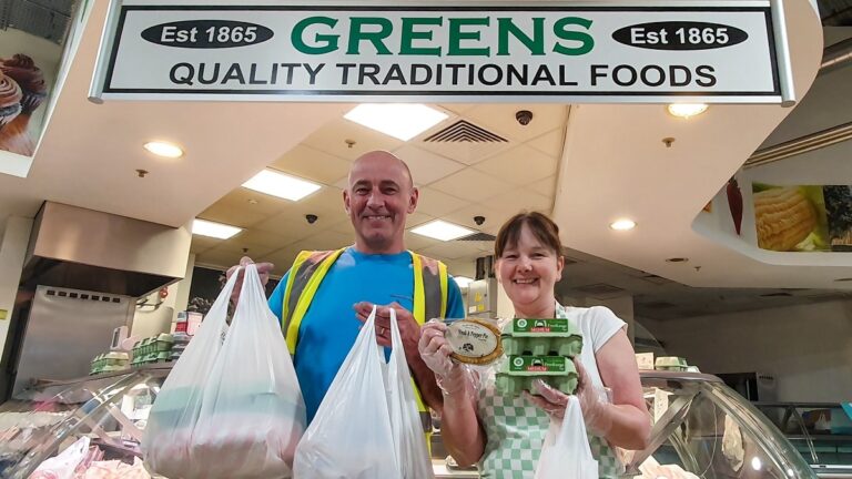 Market Traders joined together to keep Food Supplies Moving - Greens