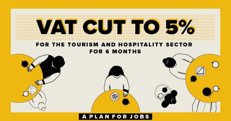 Everything you need to know about the cut in VAT on food & hospitality today