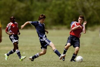 action athletes ball blur