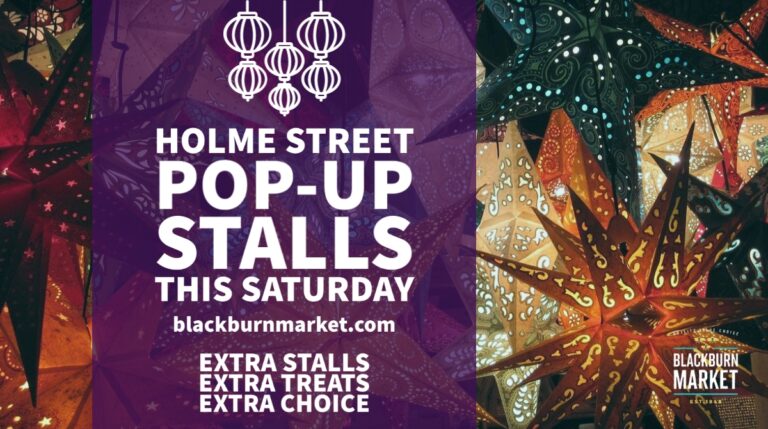 Festive Cheer from Blackburn Market with the return of Pop-up Markets this Saturday