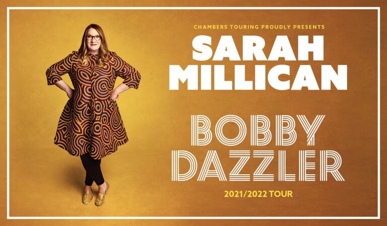 Sarah Millican adds an extra date to her Bobby Dazzler Tour in Blackburn - SarahMillican BobbyDazzler Landscape