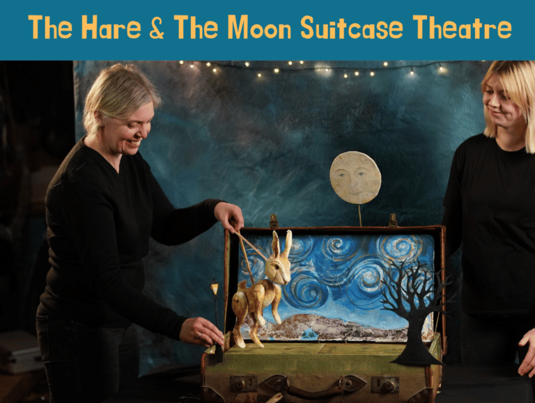 Miniature Theatre this Half-Term on Blackburn Market - The Hare The Moon 2rs