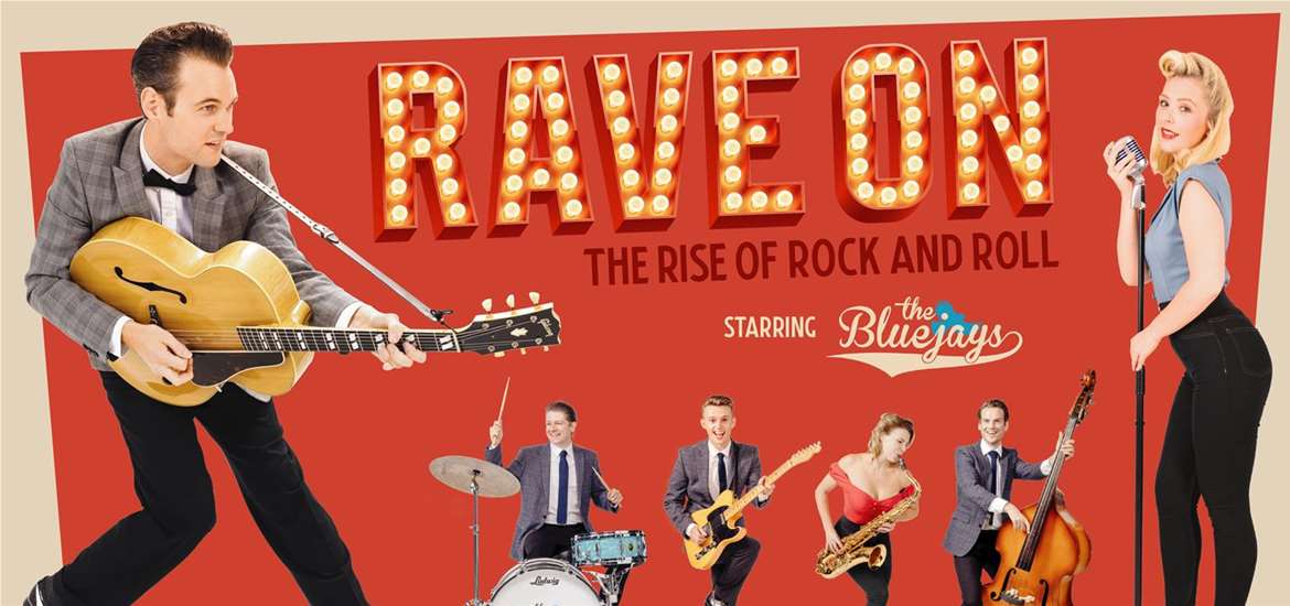 The Bluejays – Rave On – The Rise of Rock and Roll