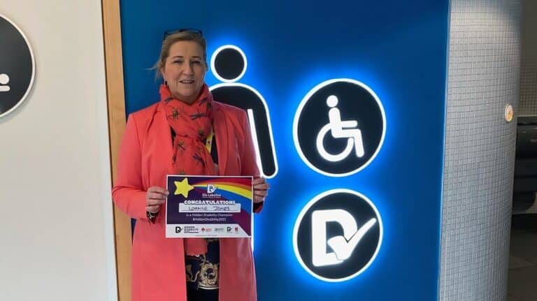 Mall recognises and celebrates Hidden Disability Day - Loraine Jones General Manager at The Mall Blackburn e1647531191819