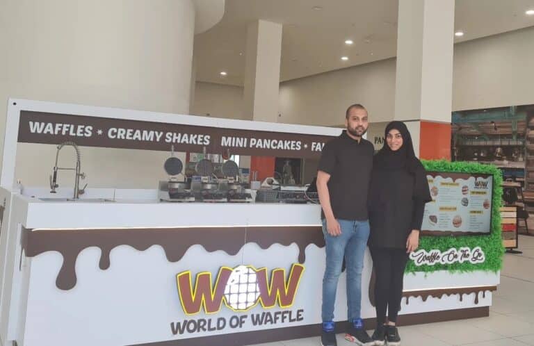 Waffles get the WOW factor in The Mall