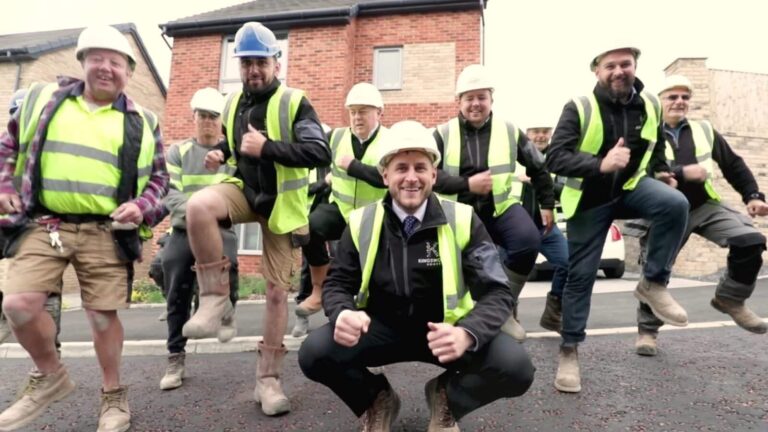 Dancing Builders Re-work Madness Song “Our House” after Gifting New Home to Children’s Hospice - Kingswood Homes reworked the Madness classic Our House scaled