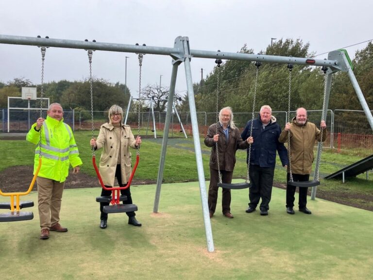 New Look Darwen Play Area gets ready to Open - Playground Darwen