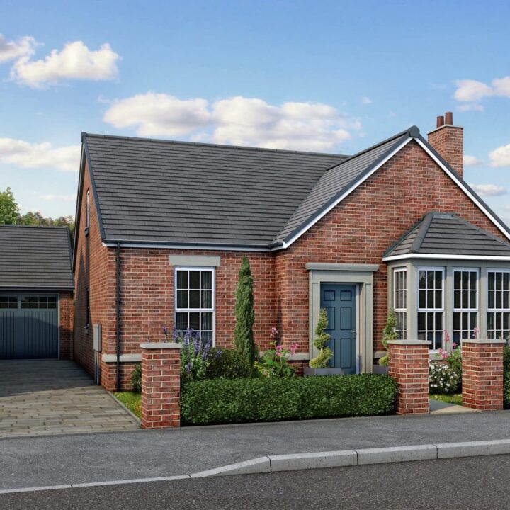 English Garden Party To Launch Showhomes In Blackburn - The Croston 2M bungalow is one of the show homes opening at Homestead at Green Hills scaled