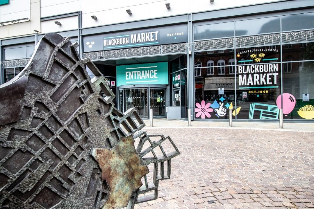 Blackburn Market - Blackubrn Market Church Street Entrance