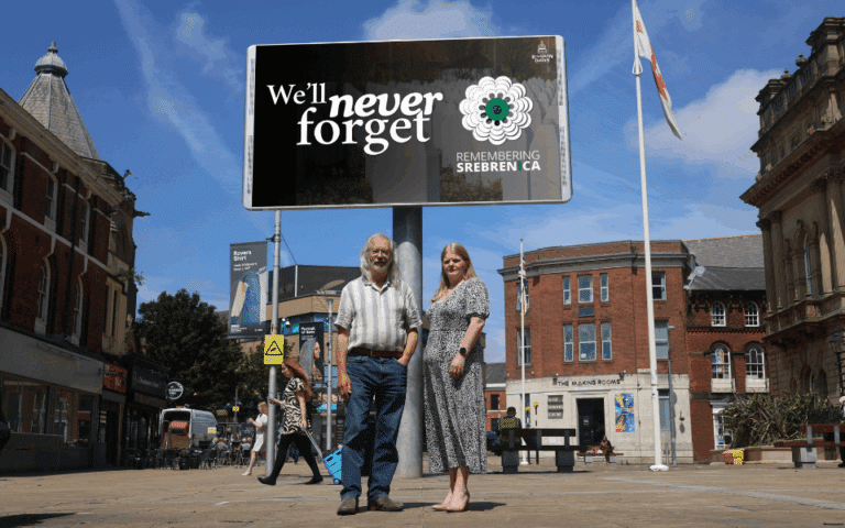 Blackburn with Darwen Marks 30 Years Since the Srebrenica Genocide - Shuttle Images 13