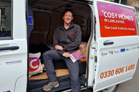 ‘Little Van of Warm’ Brings Free Energy Support to Blackburn Households - Little Van of Warm