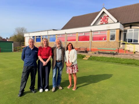 Two Gates Bowling Green and Social Club in Darwen