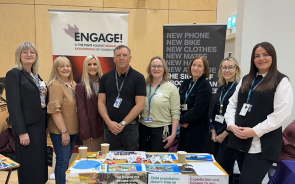 Students at Darwen Vale School taking part in the Building Safer Futures event