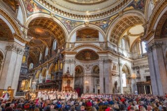 Blackburn Cathedral Choir at St Paul’s Cathedral in London
