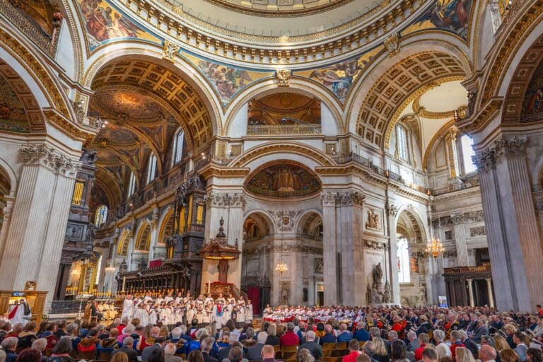 Blackburn Cathedral Choir at St Paul’s Cathedral in London