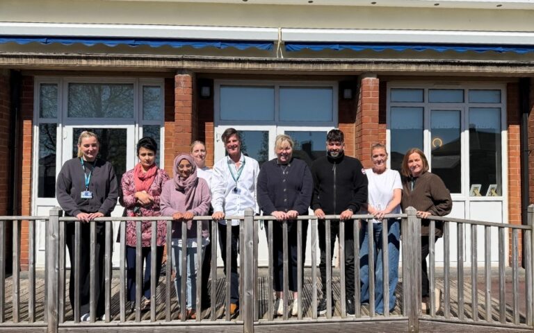 Apple Trees staff and parents