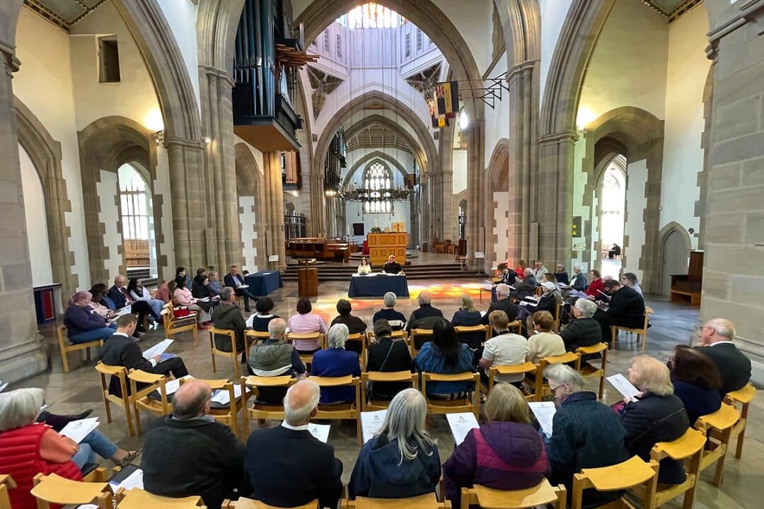 Revd Canon Andrew Horsfall at Blackburn Cathedral