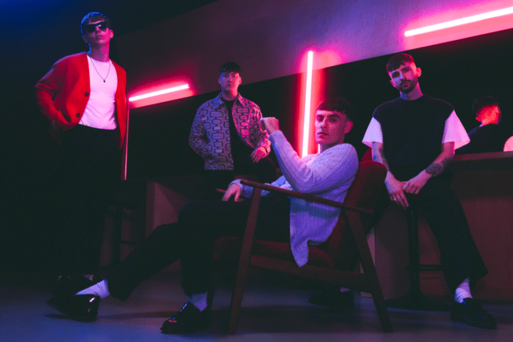 The K’s live performance image credited to Geoff Owens