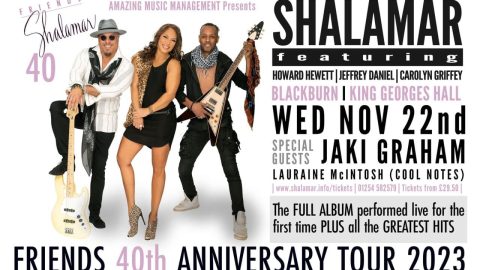 Shalamar Live in Blackburn with special guests JAKI GRAHAM and LAURAINE McINTOSH (COOL NOTES)