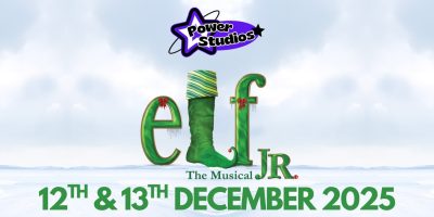 Elf Jr. - presented by Power Studios - darwen library theatre elf jr banner 1