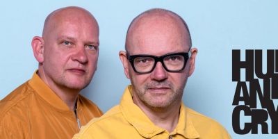 Hue and Cry - Electro Acoustic - darwen library theatre hue and cry banner copy