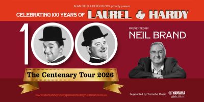 Laurel and Hardy - Celebrating 100 Years - darwen library theatre laurel hardy centenary banner 1